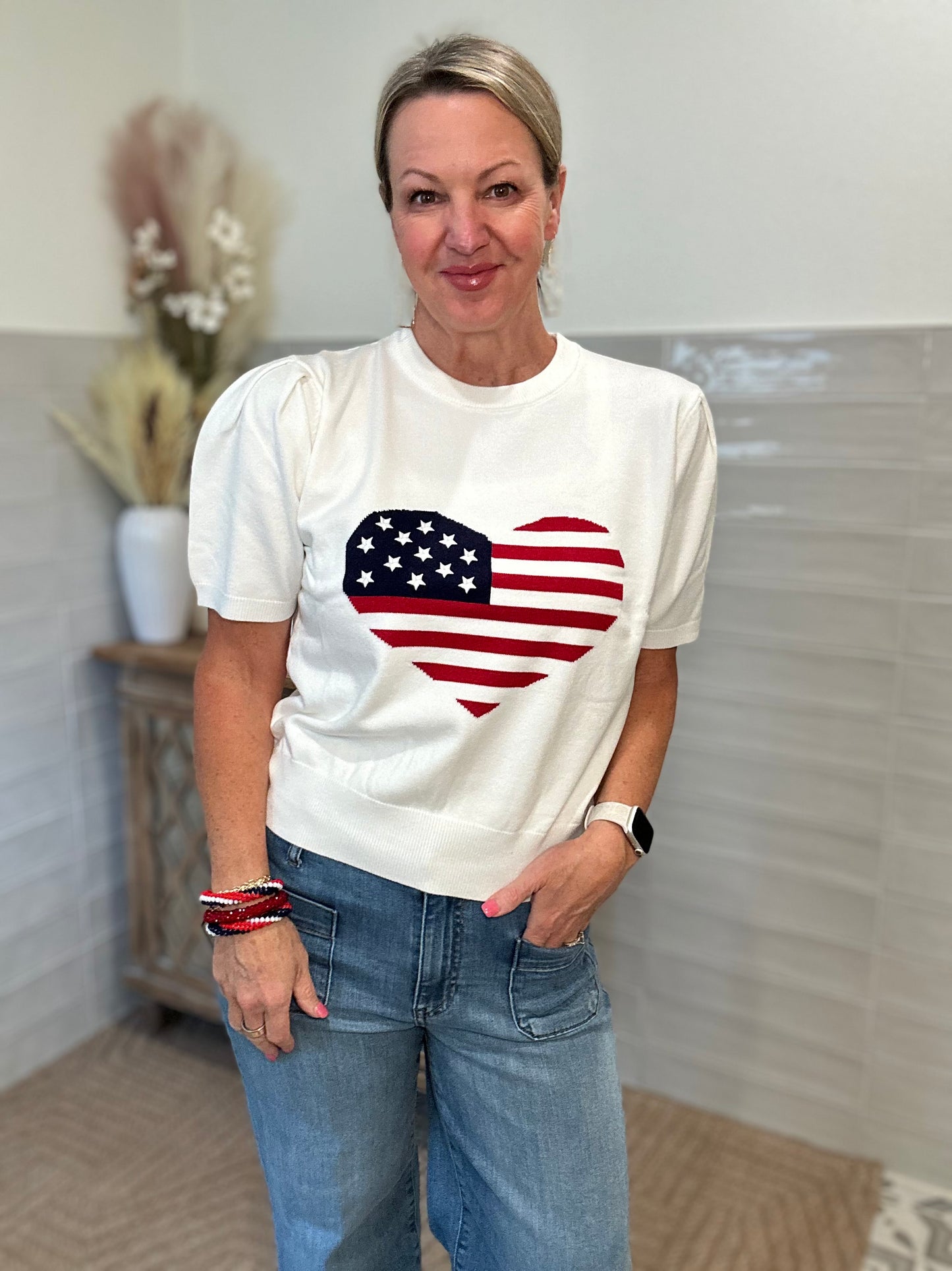 American Heart Sweater
