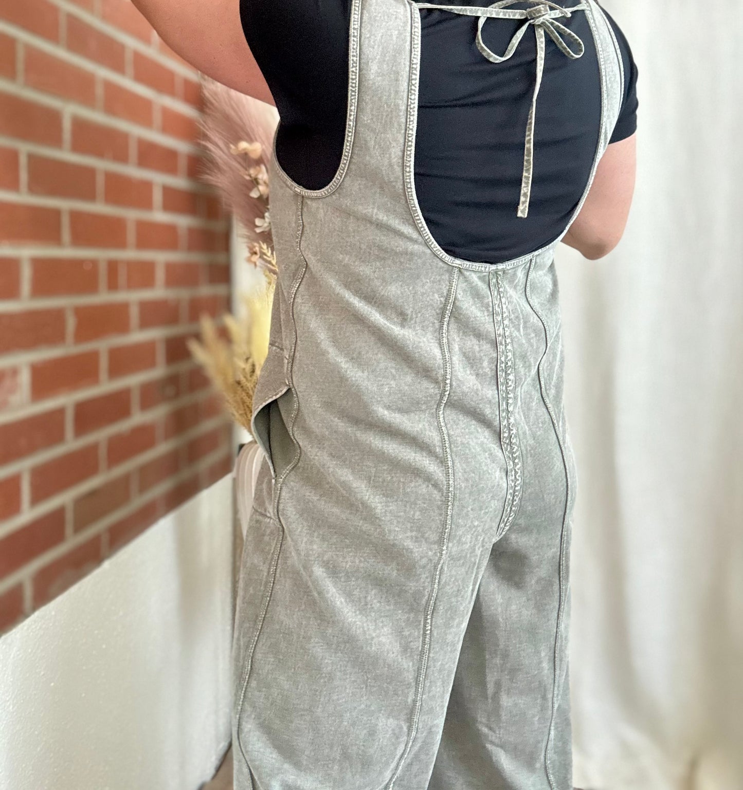 Mineral Wash Jumpsuit