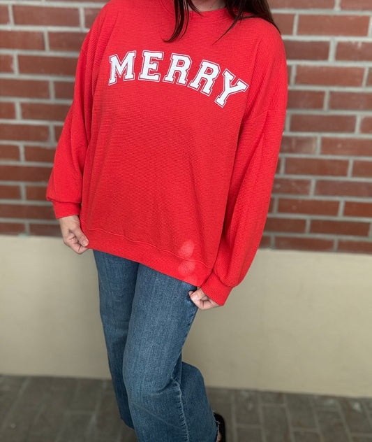 Merry Knit Long Sleeve Shirt