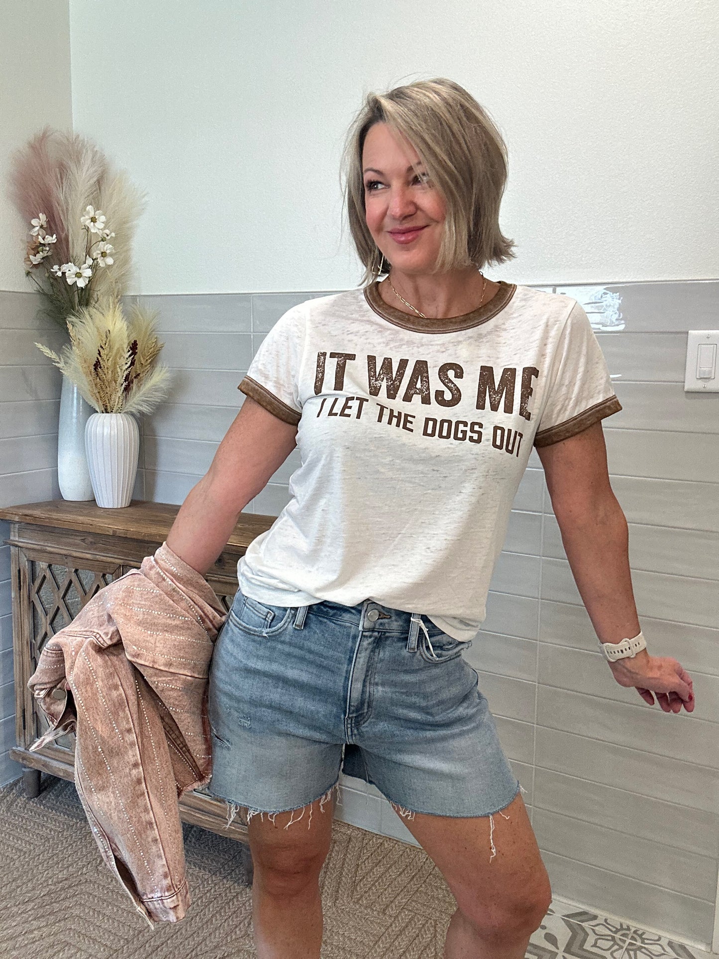 I Let the Dogs Out T-Shirt
