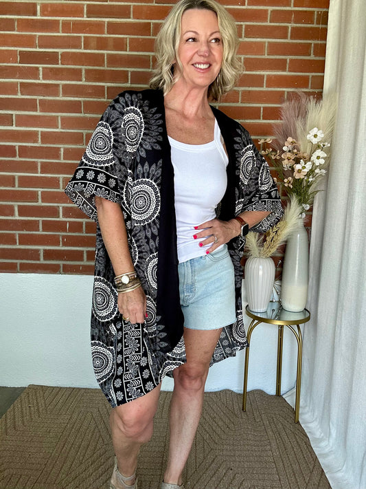 Bondi Mandala Kimono