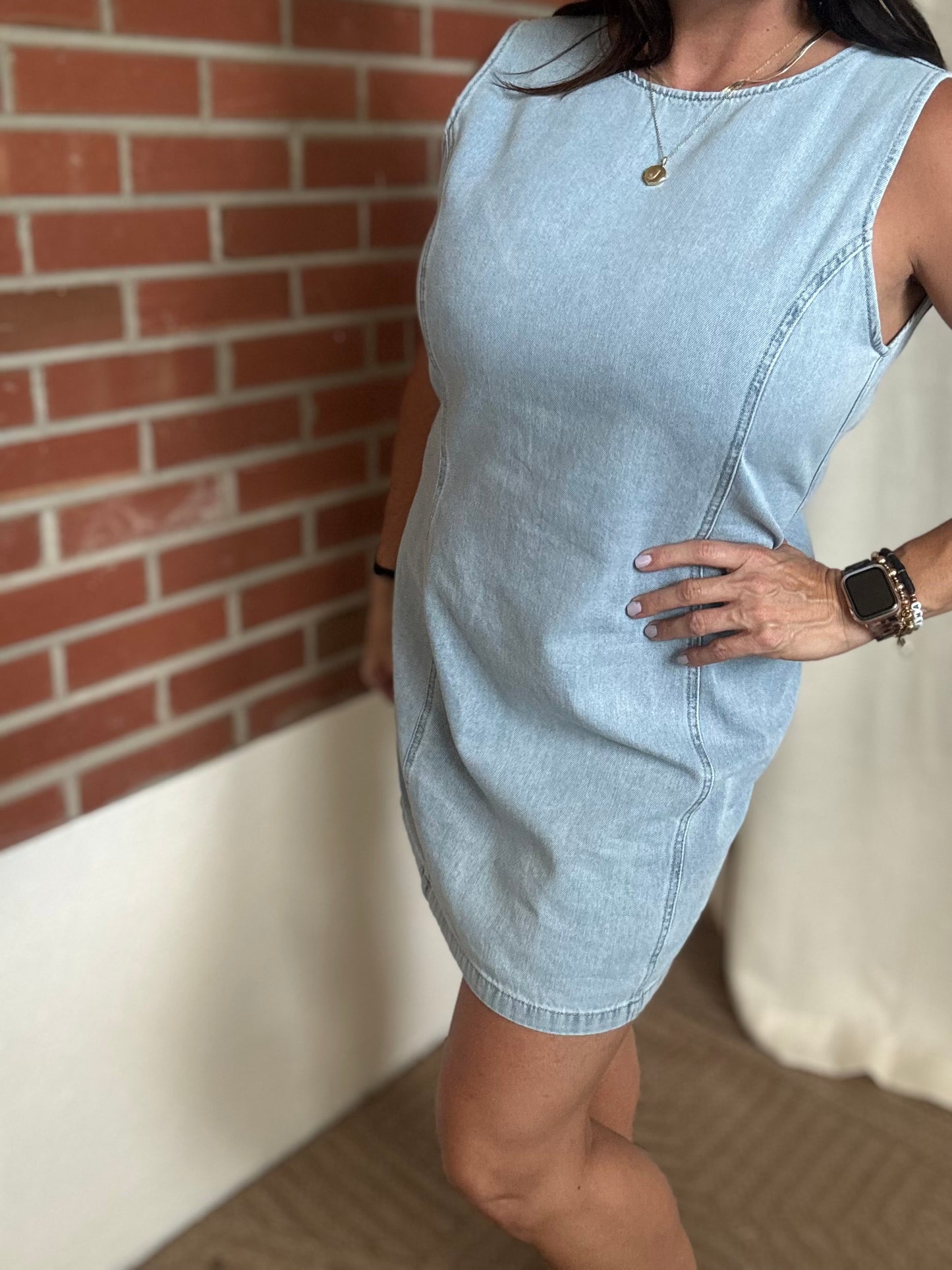 Dahlia Denim Dress