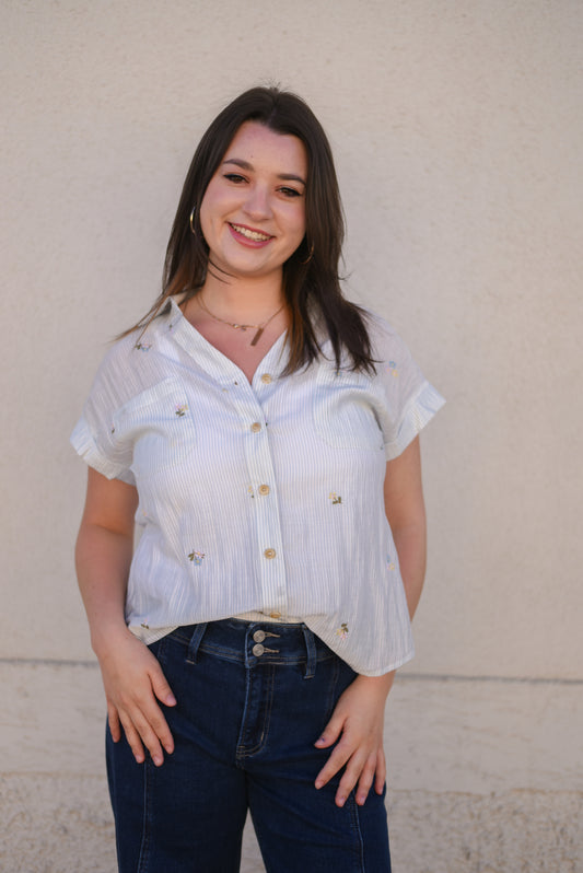 Light Blue Blouse