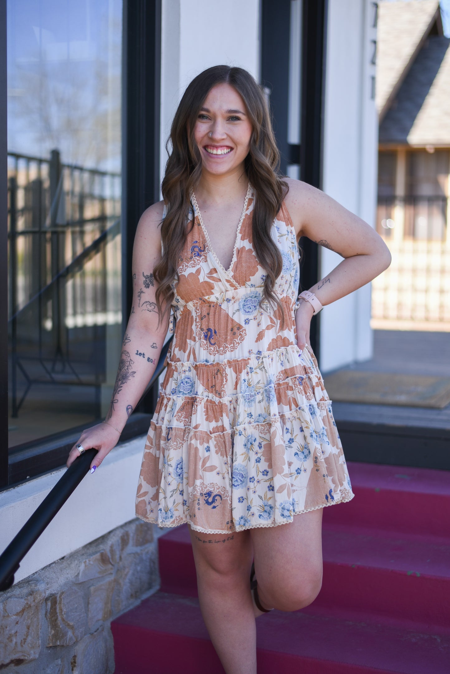 Ivory Tiered Dress