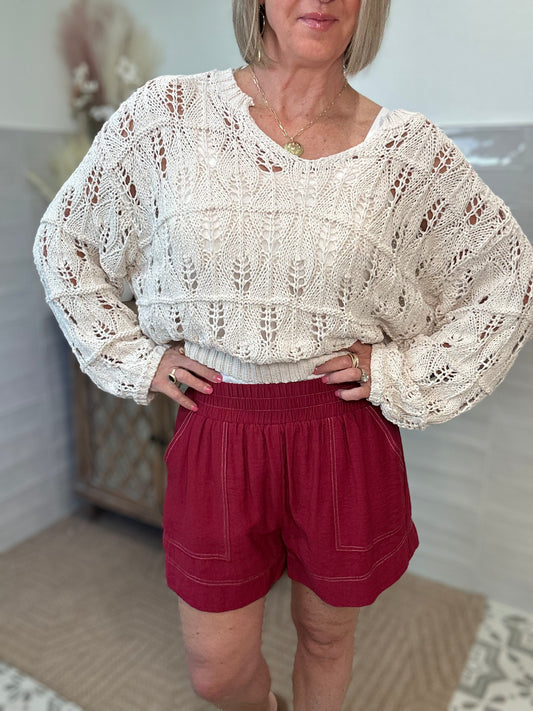 Garnet Lined Shorts