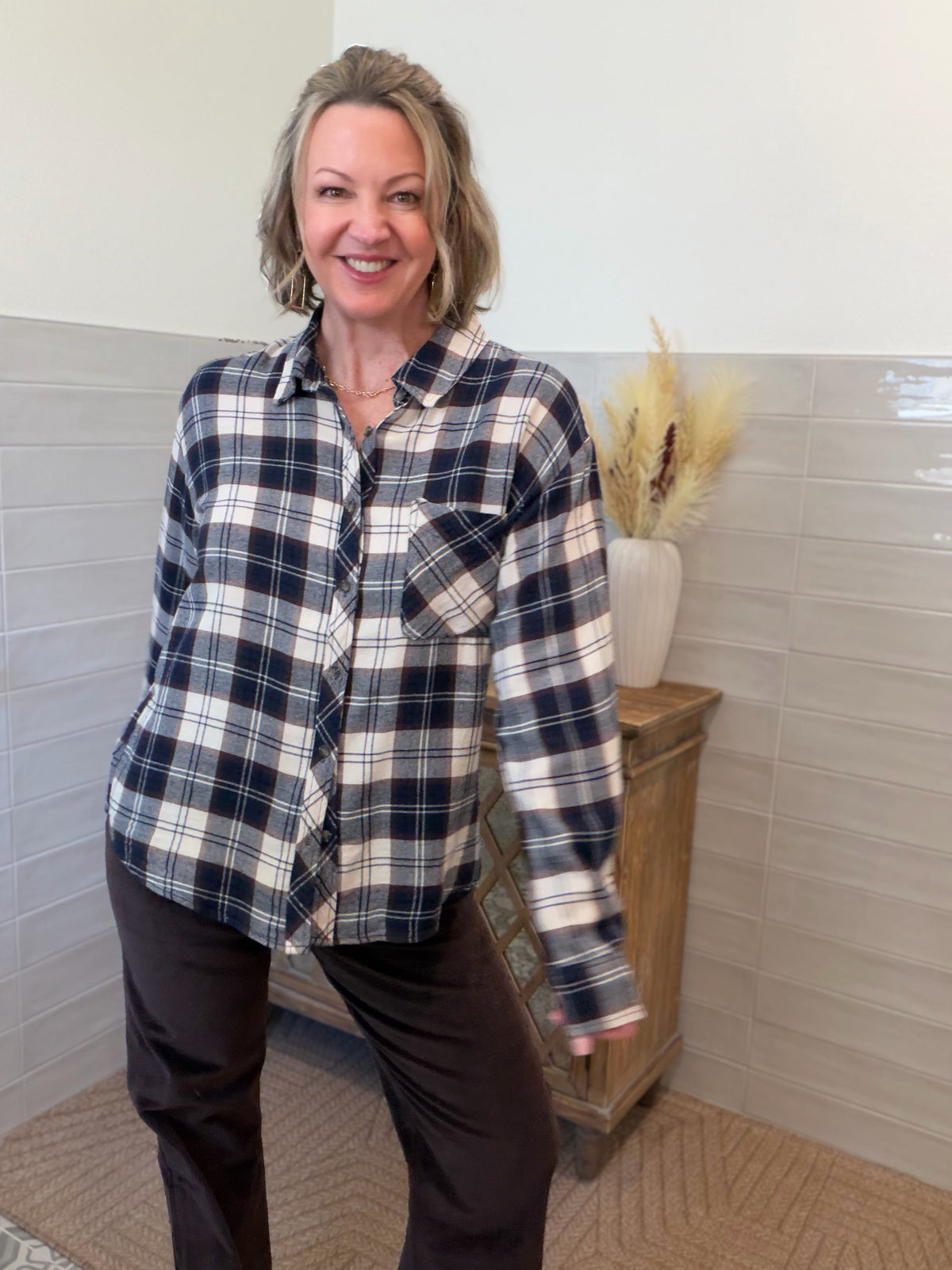 Mason Plaid Flannel Shirt