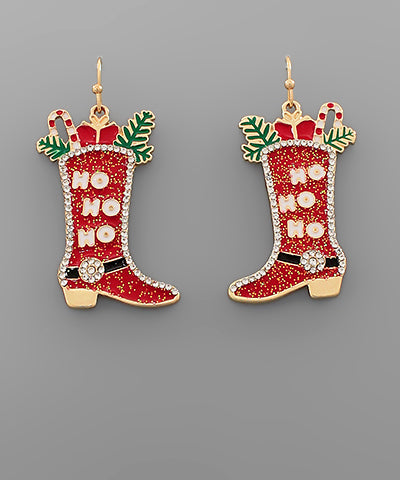 HOHO Boot Earrings