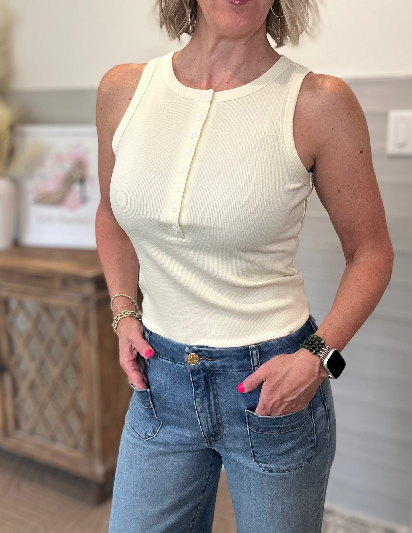 Elowen Blouse - Buttercream