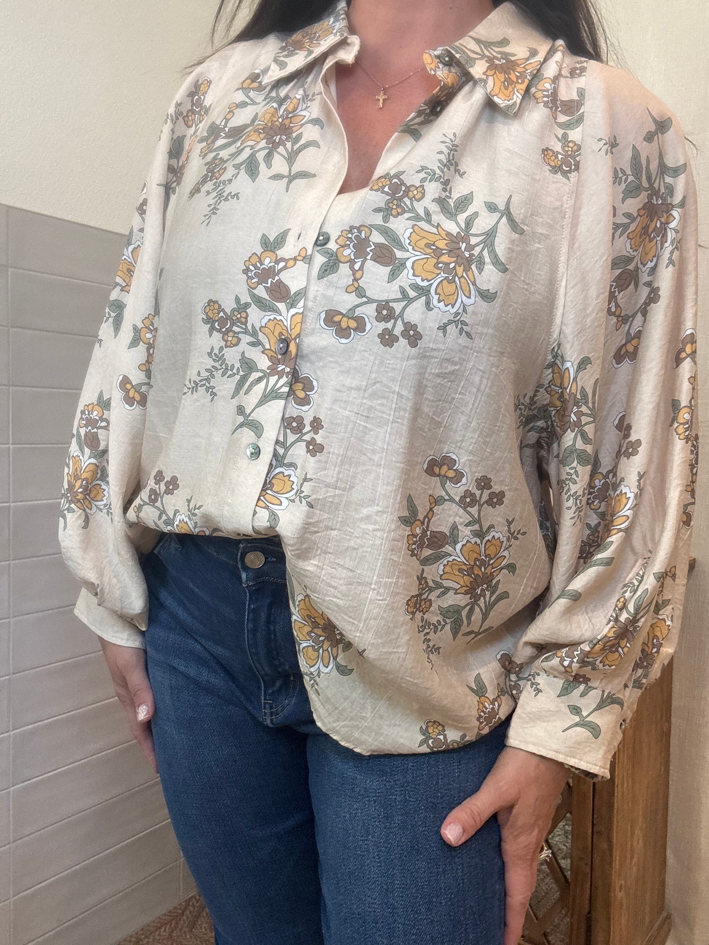 Ecru Blouse