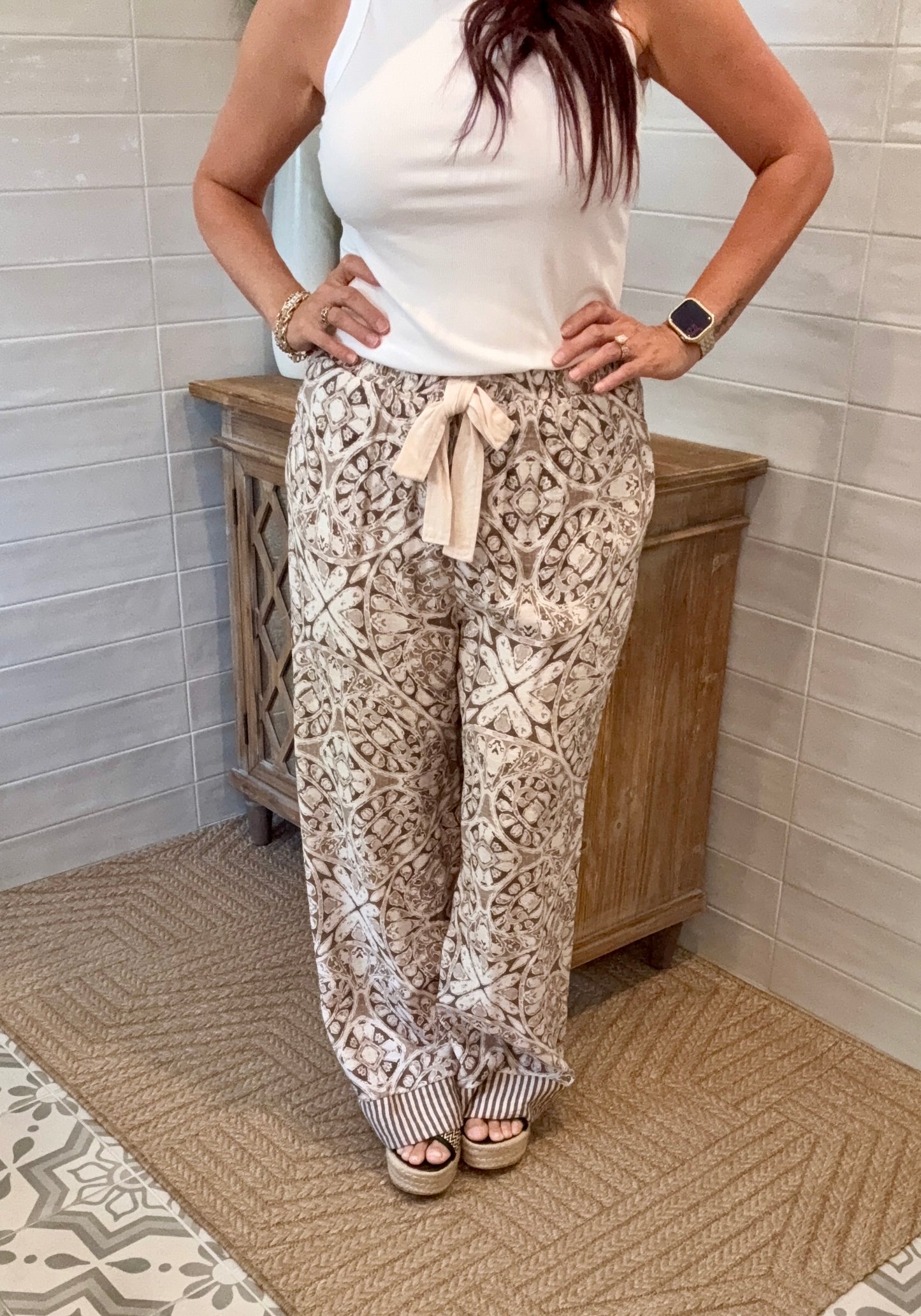 Taupe Flow Pants