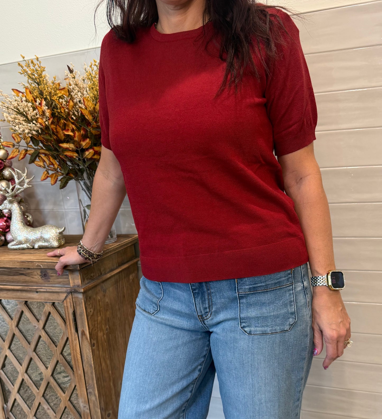 Meg High Rise Wide Leg Jeans - Light Wash - KUT