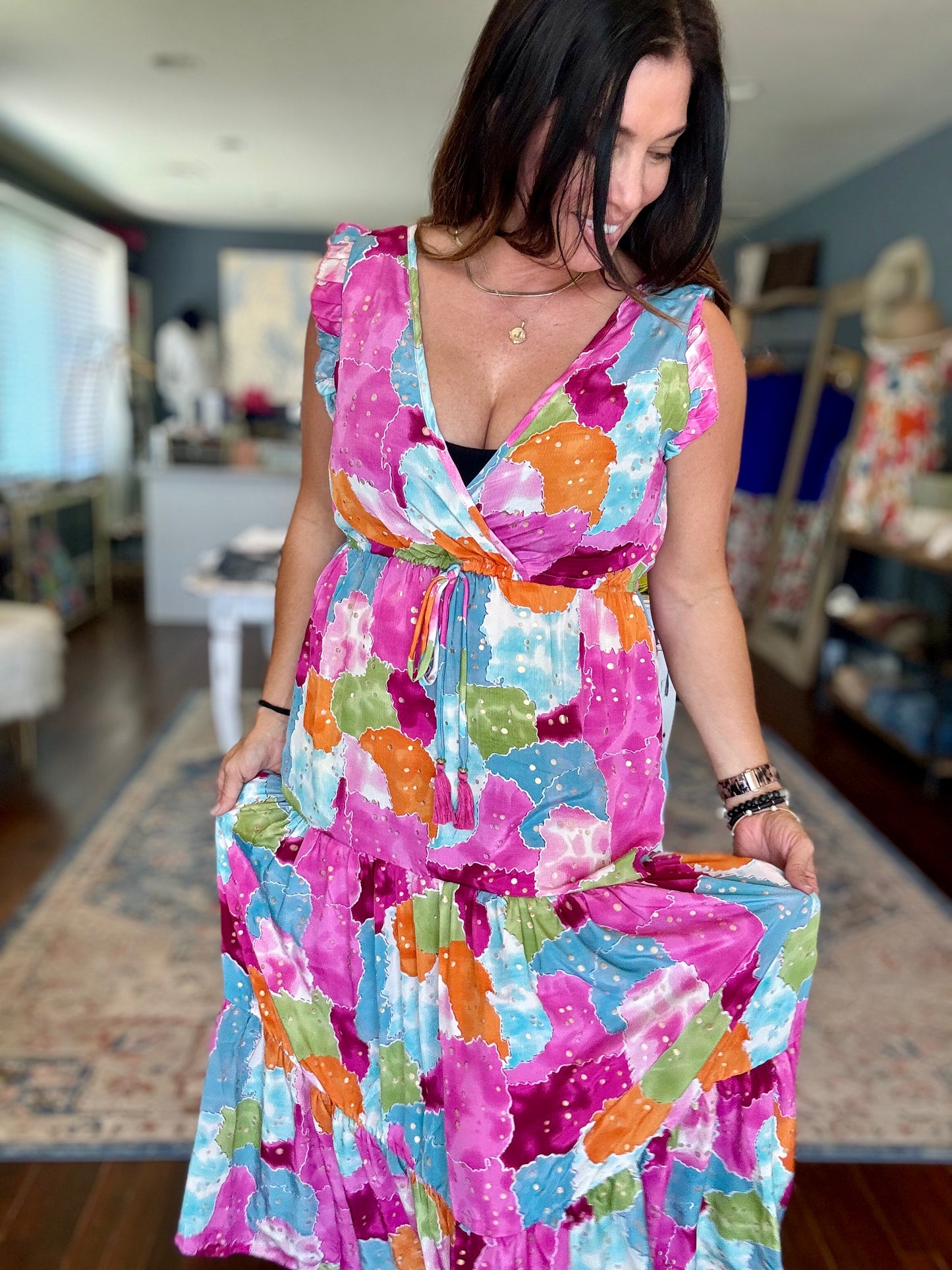 Kaleidoscope Maxi Dress