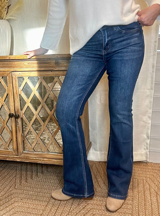 Little Sunshine High Rise Bootcut Jeans