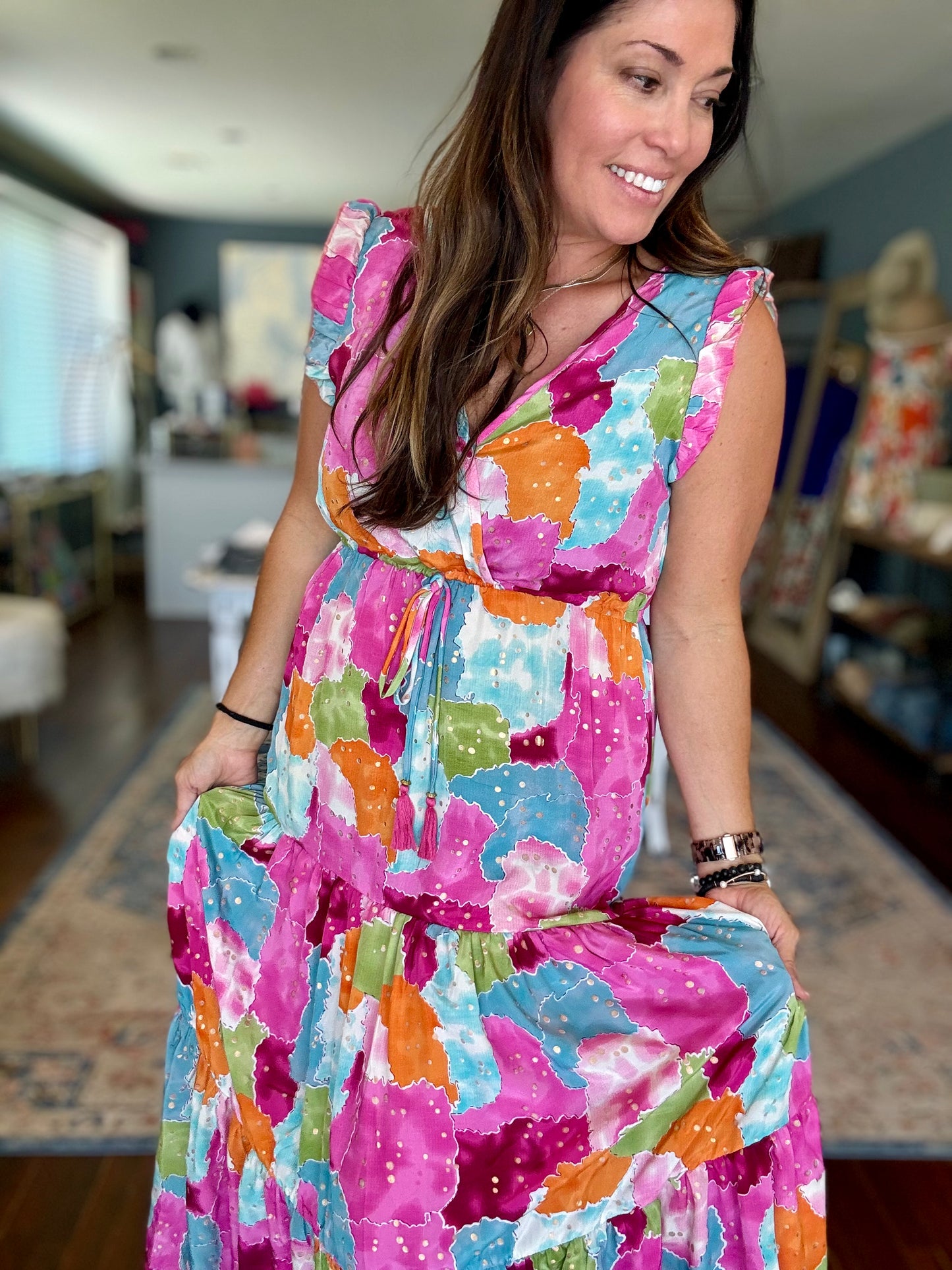 Kaleidoscope Maxi Dress