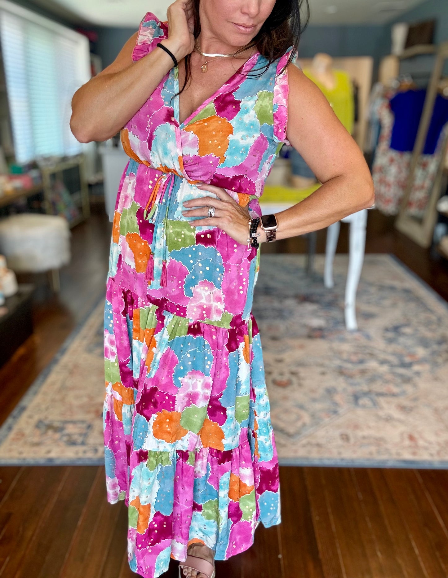 Kaleidoscope Maxi Dress