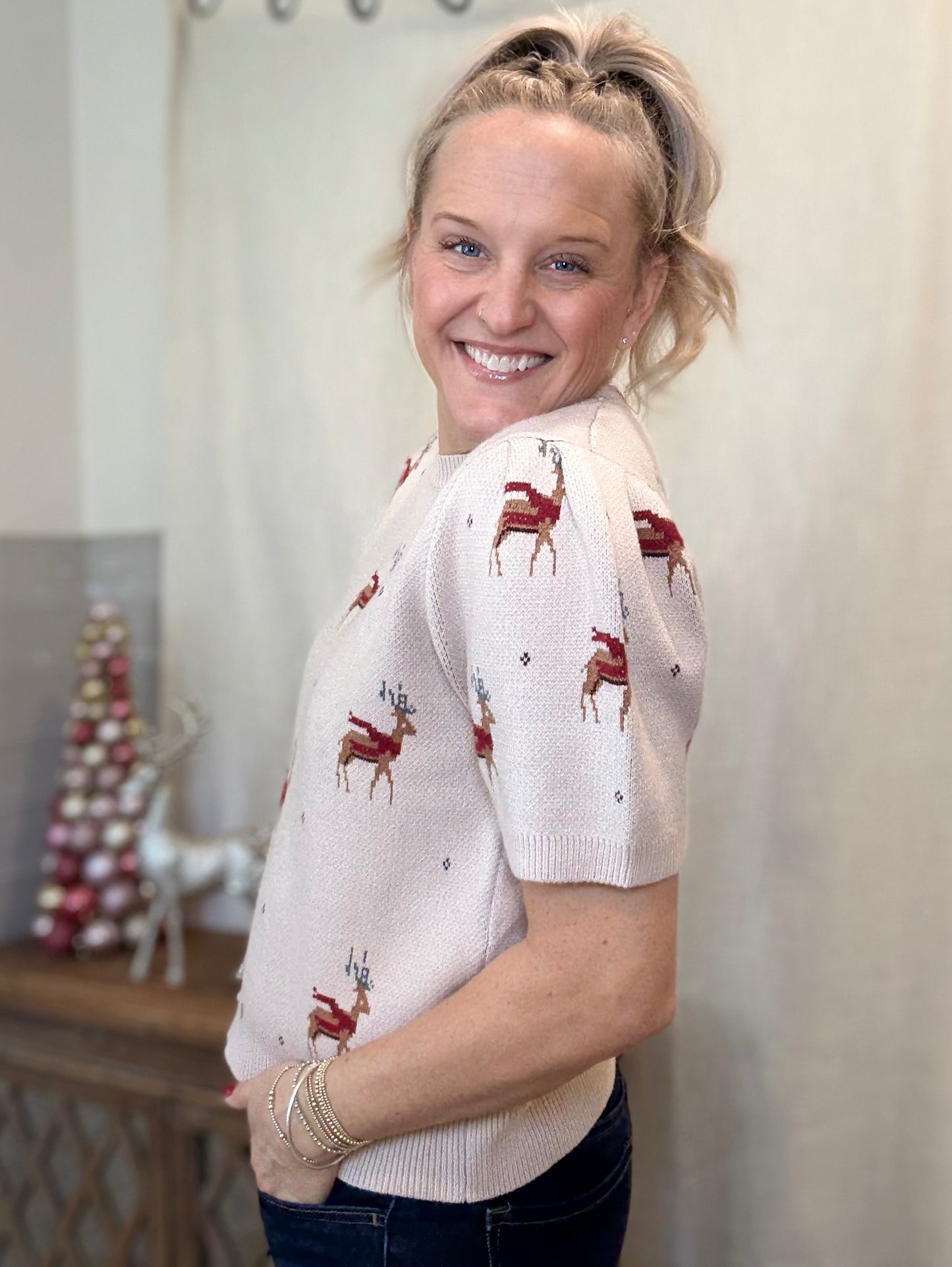 Reindeer Sweater
