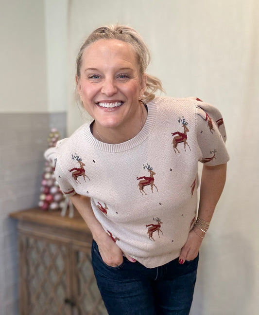 Reindeer Sweater