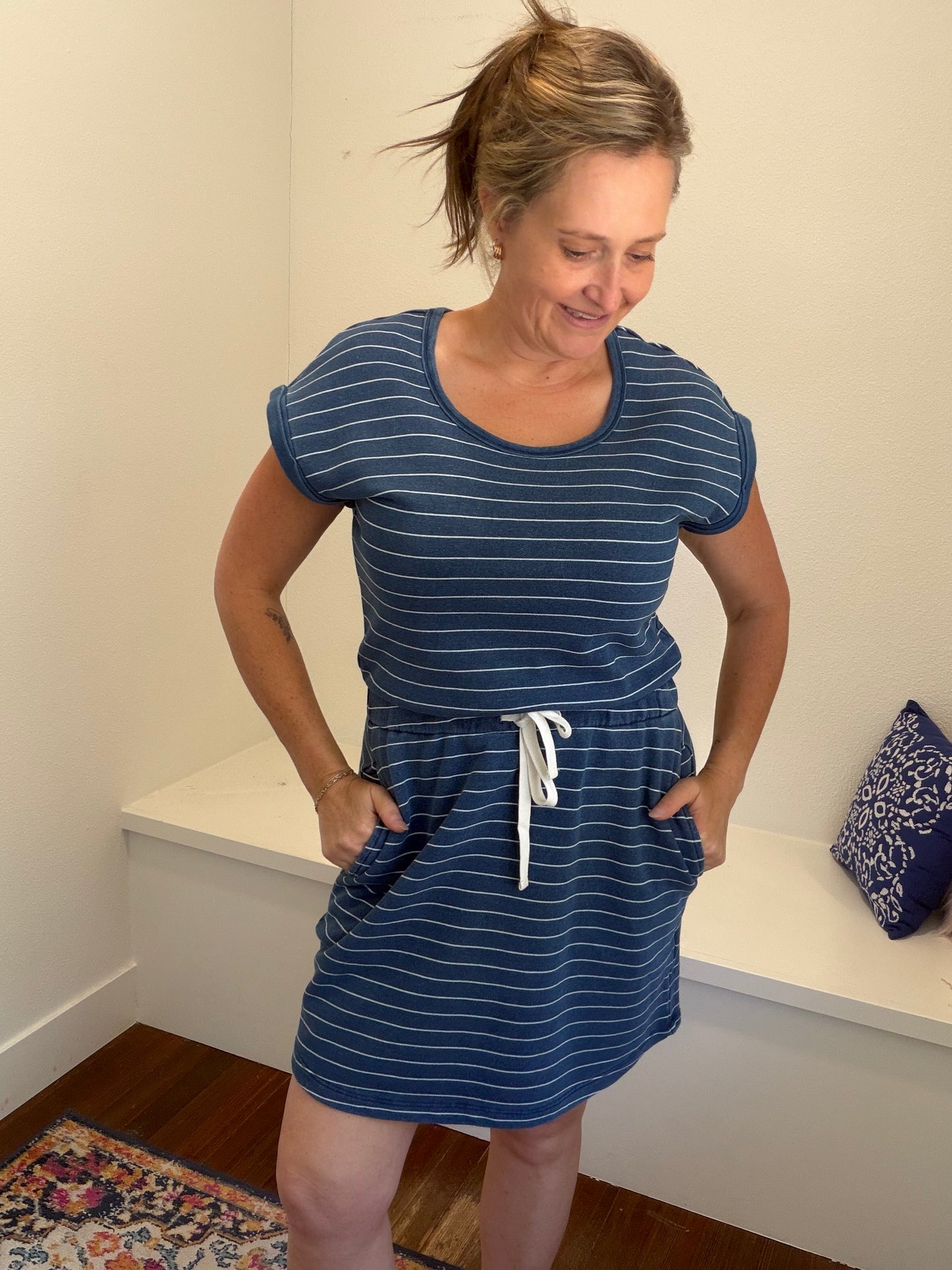 Gardenia Stripe Dress