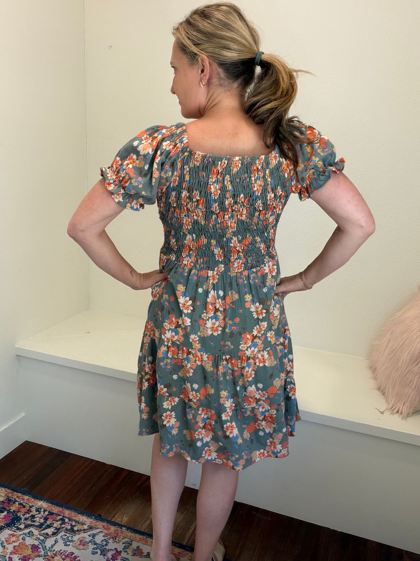 Smocked Bodice Dress - Restocked