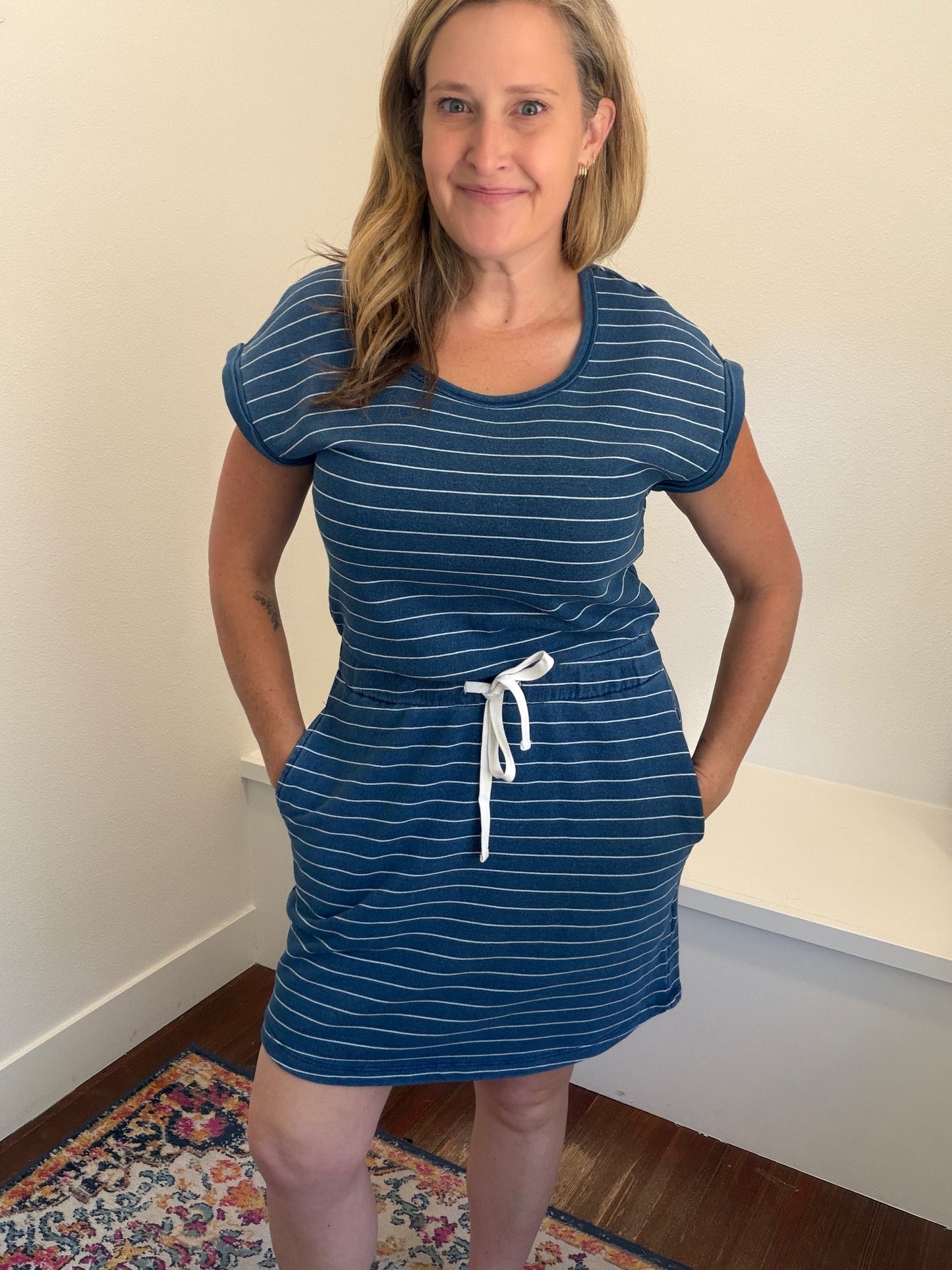 Gardenia Stripe Dress