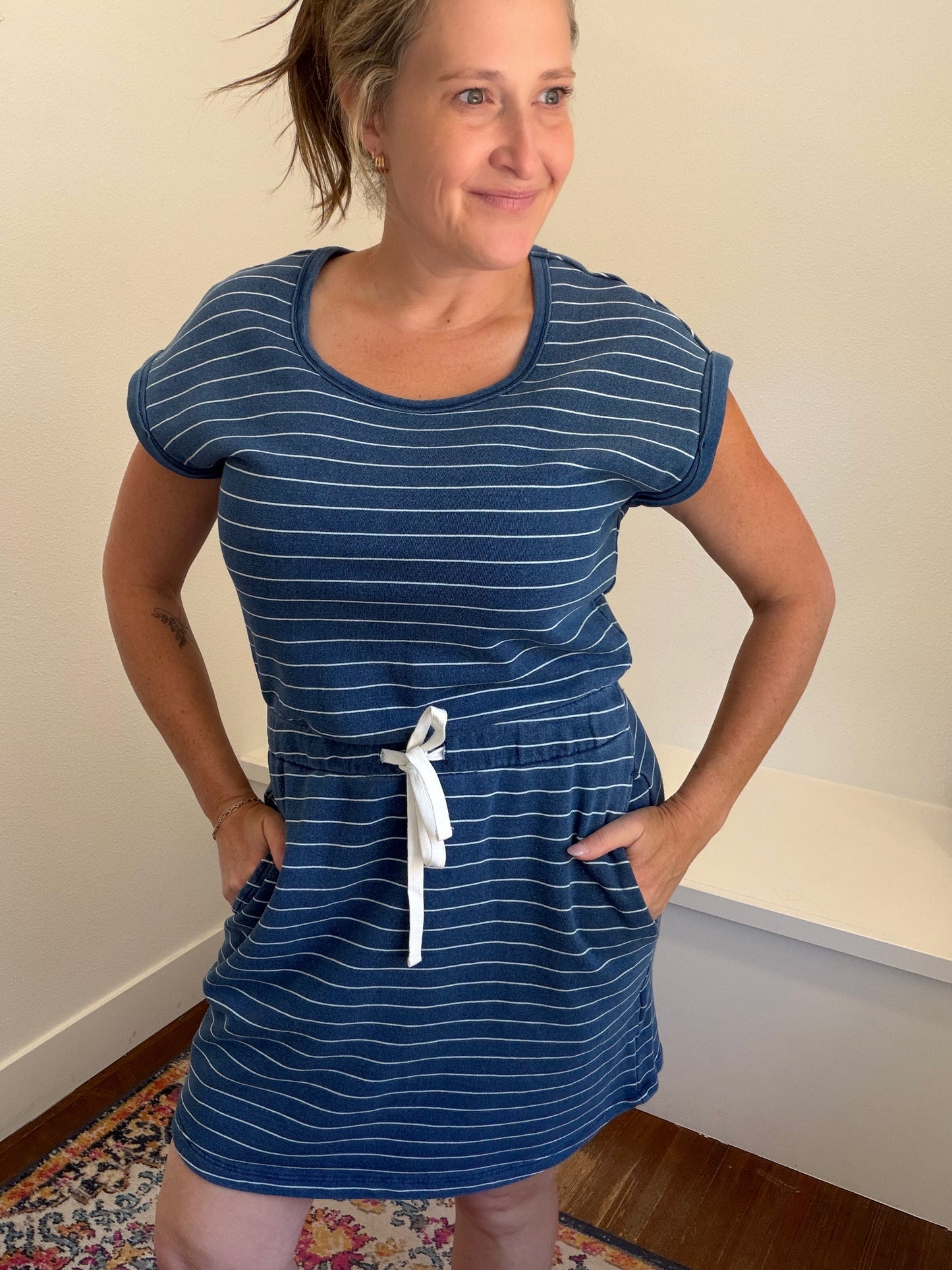 Gardenia Stripe Dress