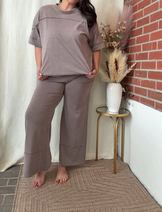 Mineral Washed Pants