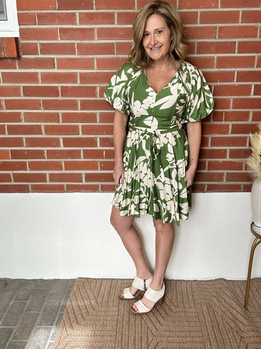 Green Tea Dress