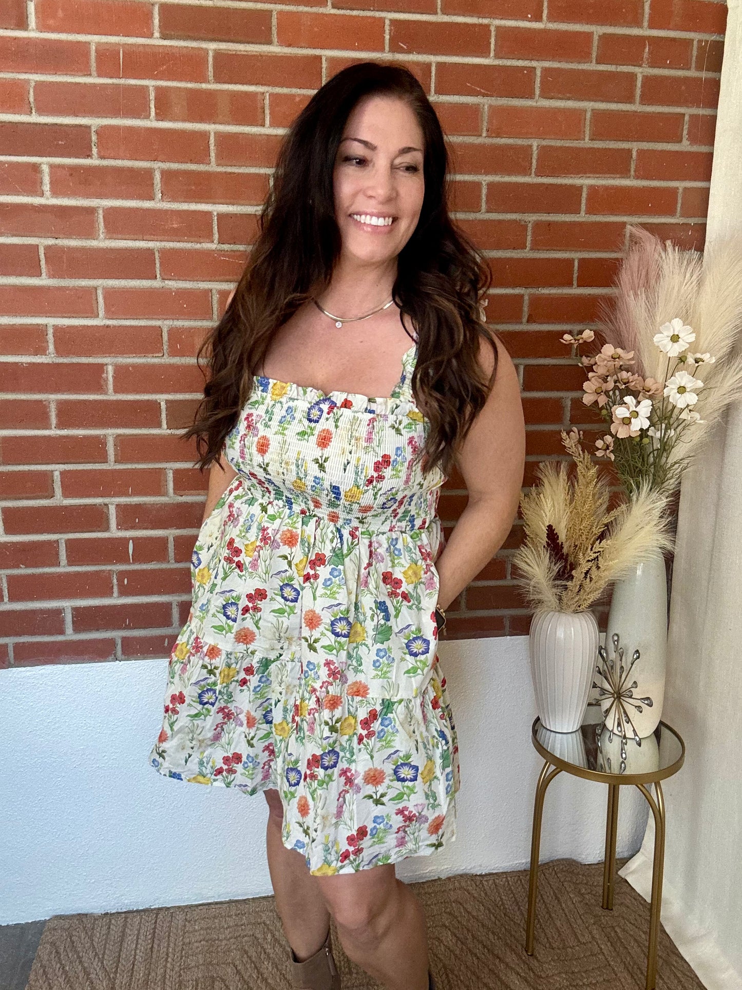 Spring Floral Dress