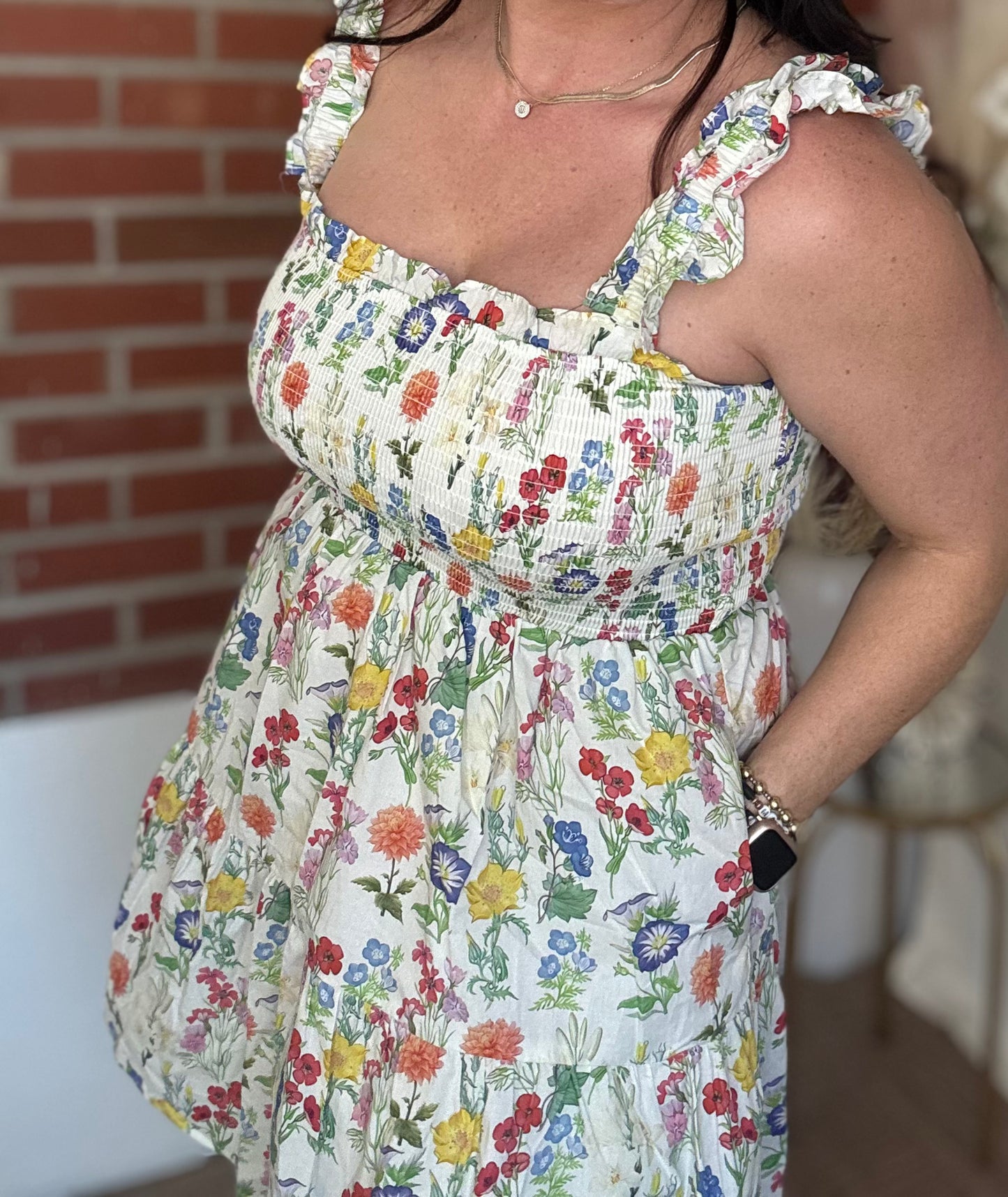 Spring Floral Dress