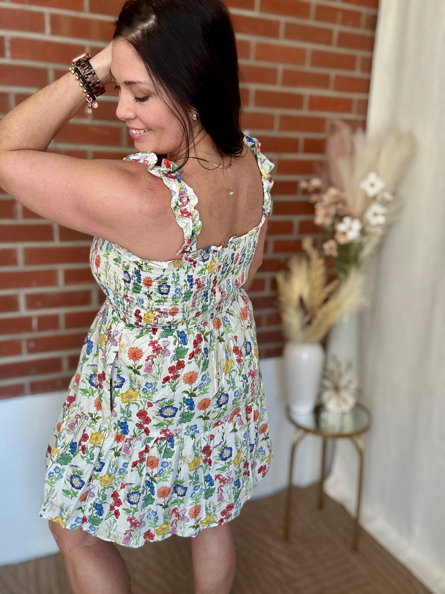 Spring Floral Dress