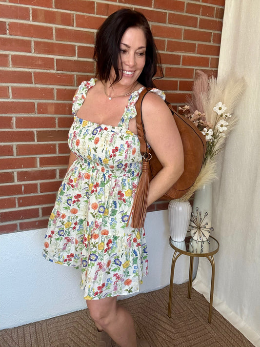 Spring Floral Dress