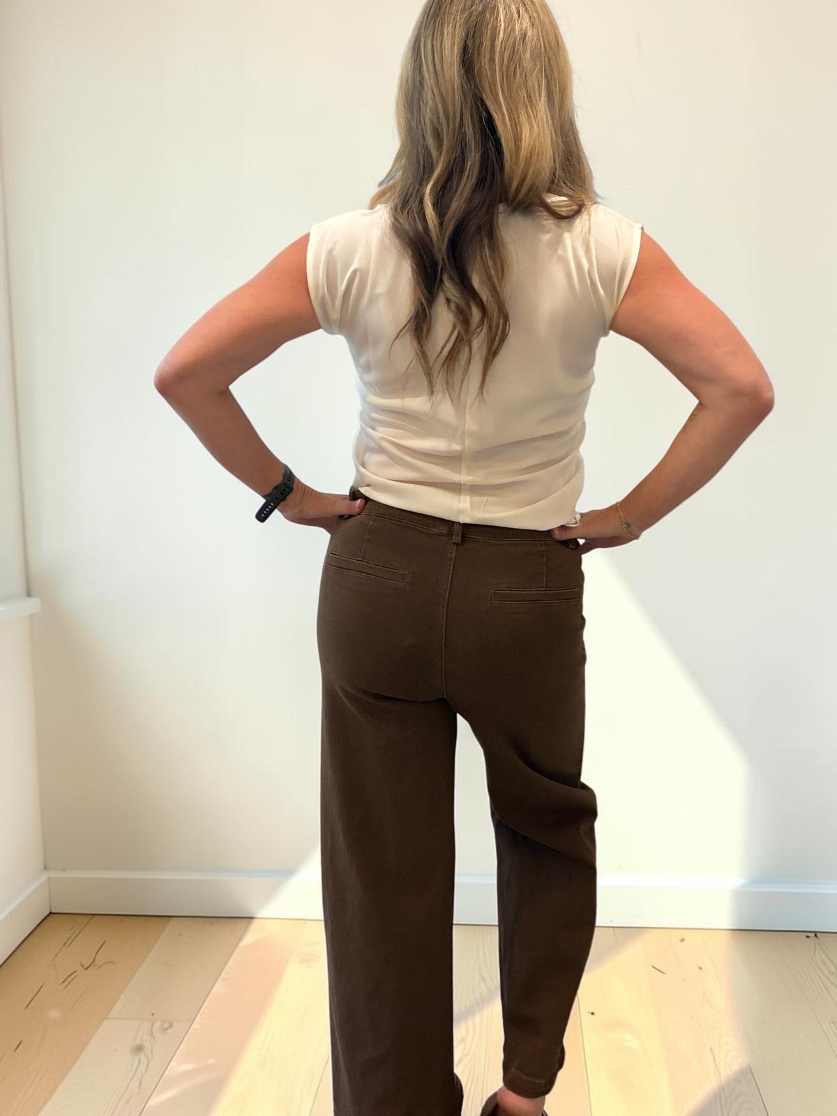 Brown Horse Bit Pants