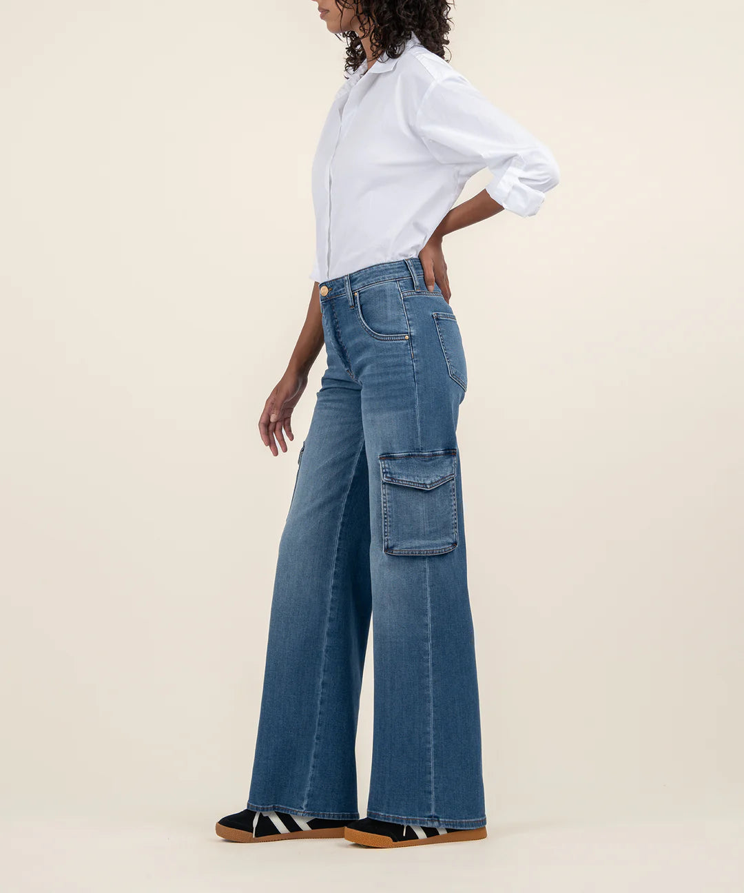 Jodi High Rise Wide Leg - KUT