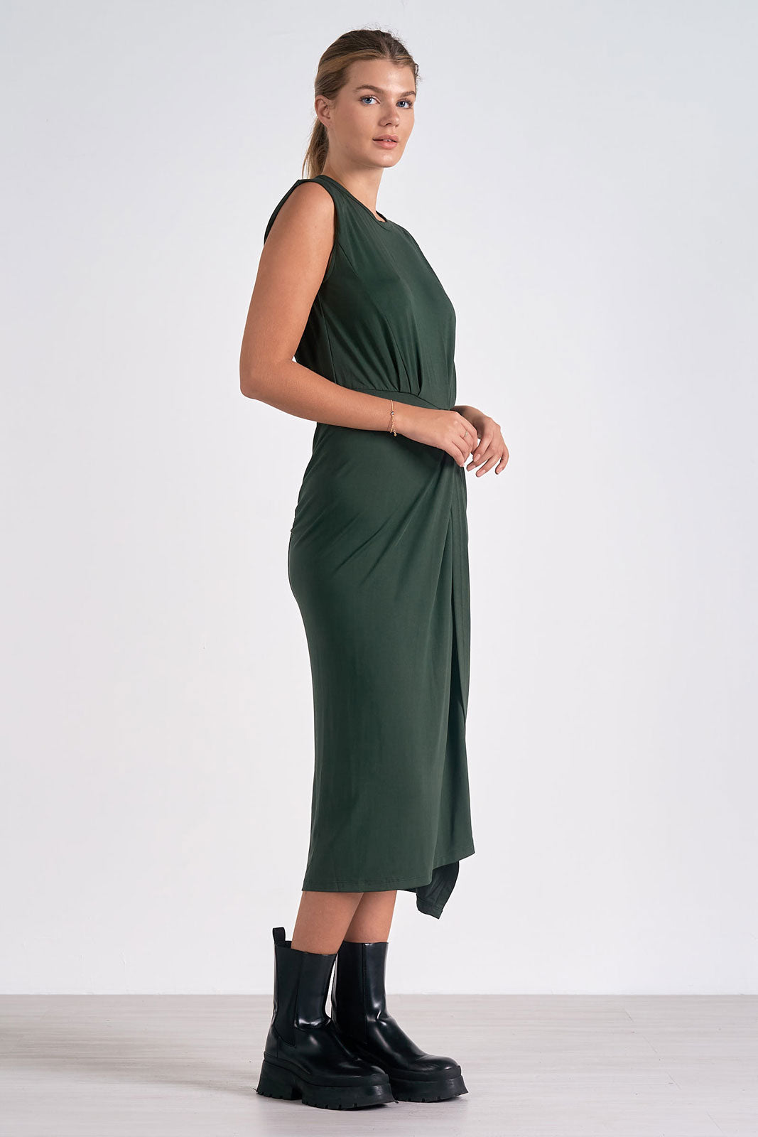 Forrest Green Dress - Elan