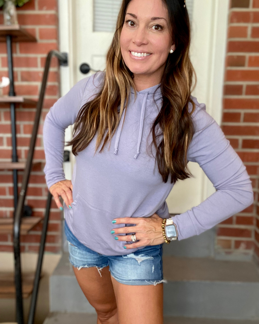 Pullover Hoodie - Violet