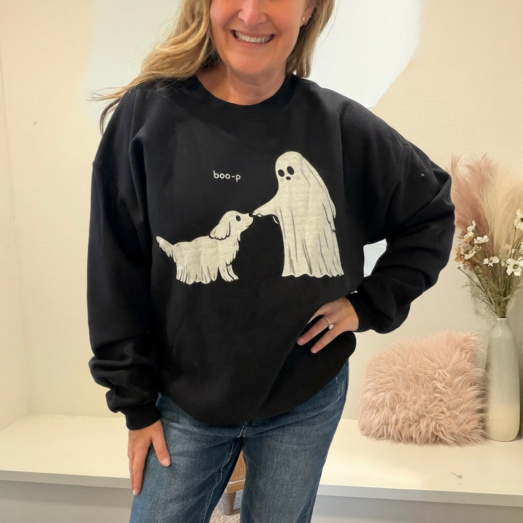 Boo-P Halloween Sweatshirt