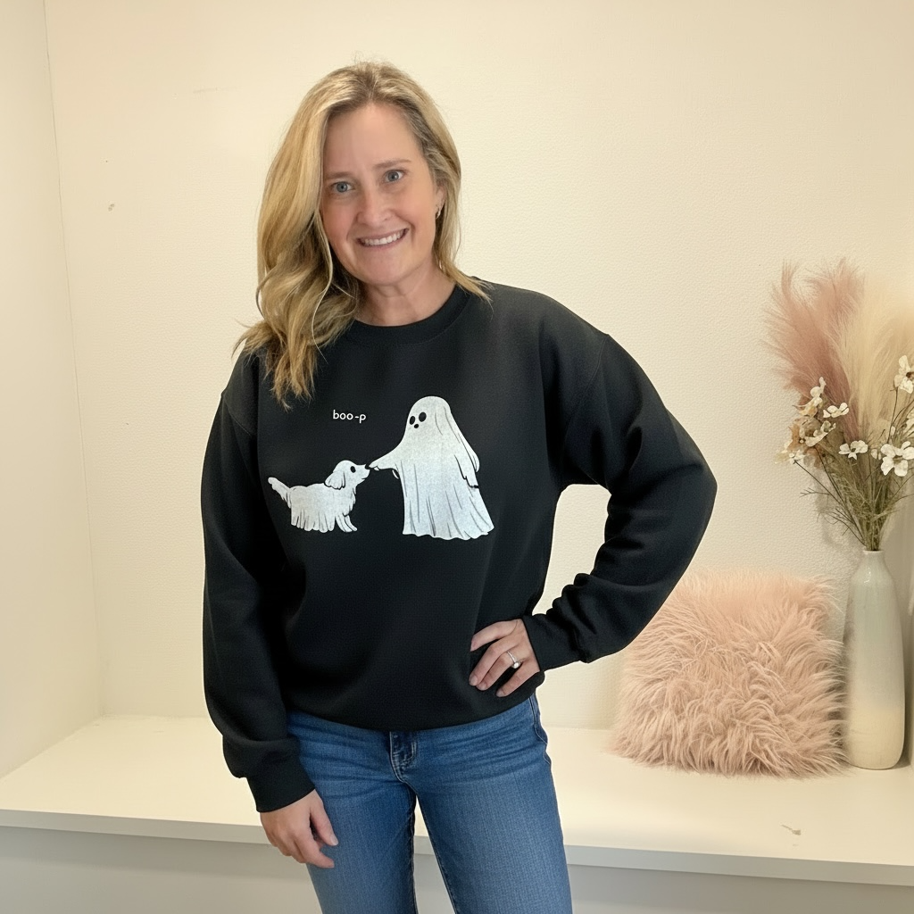 Boo-P Halloween Sweatshirt