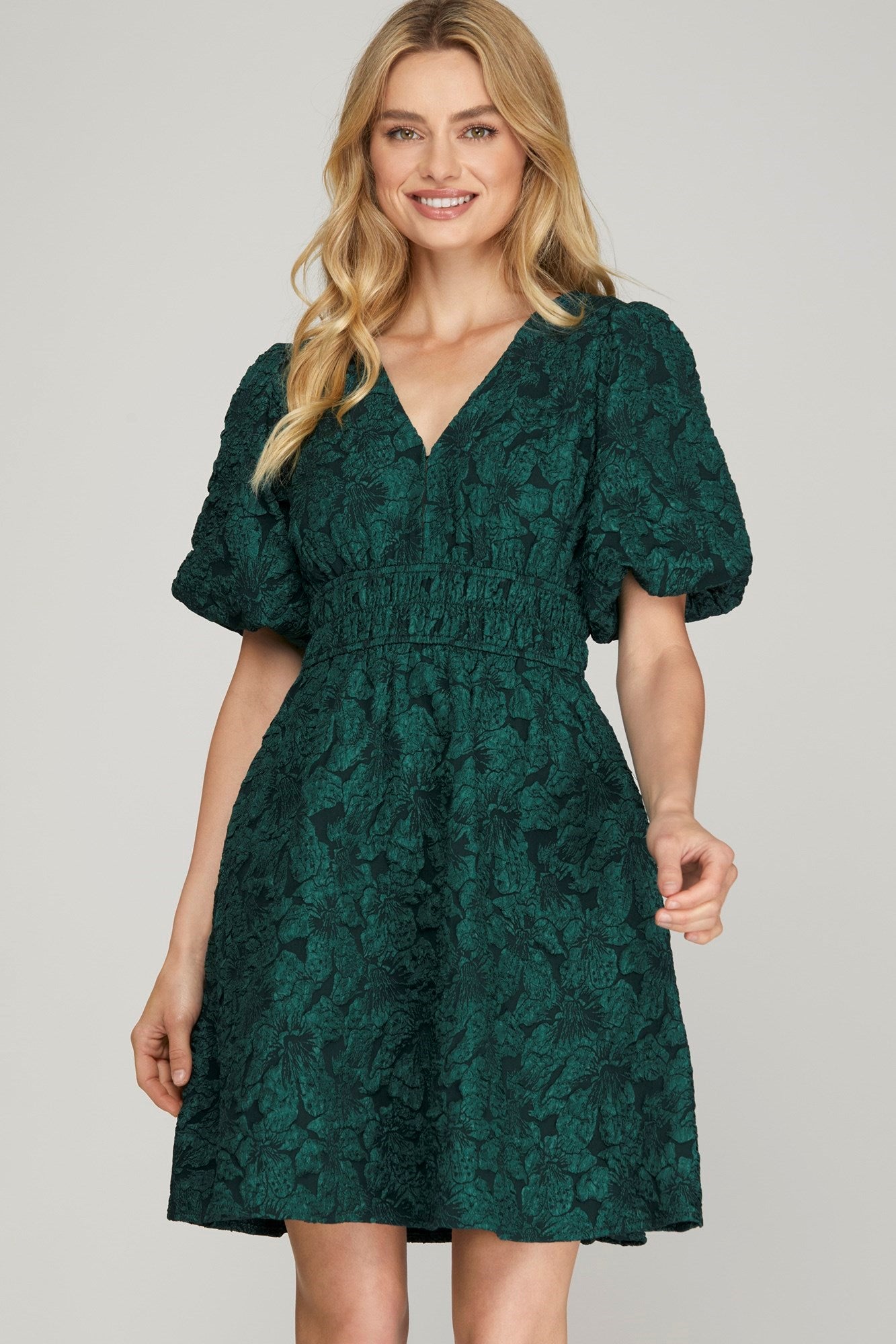 Floral Holiday Dress