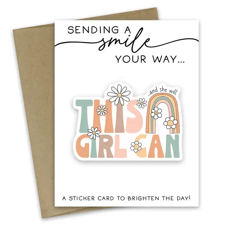 Sticker Greeting Cards - Several Styles