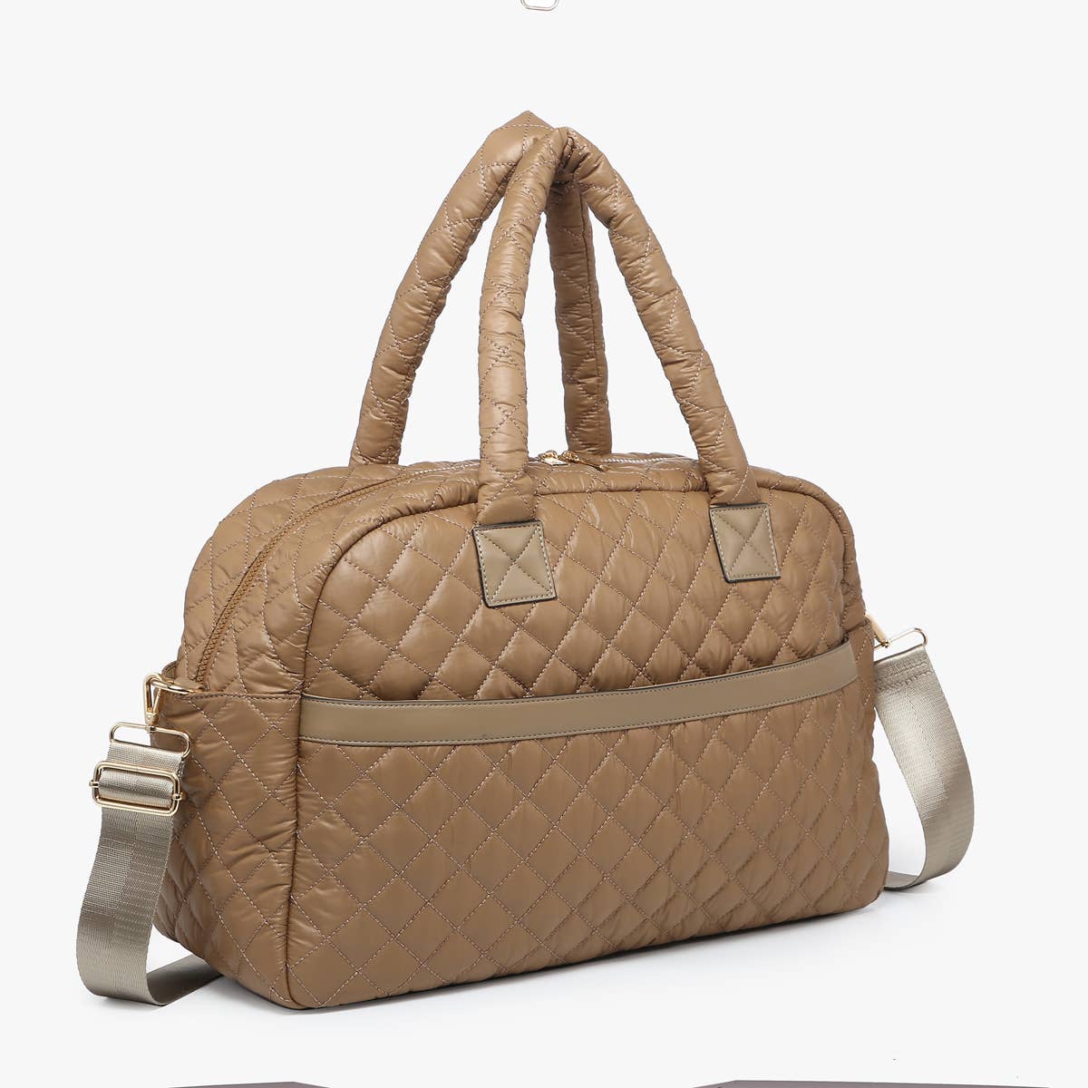 Quilted Nylon Weekender