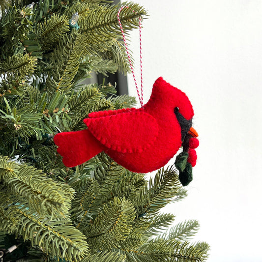Cardinal Christmas Ornament - Ornaments 4 Orphans