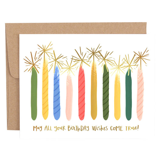 Candle Greeting Card