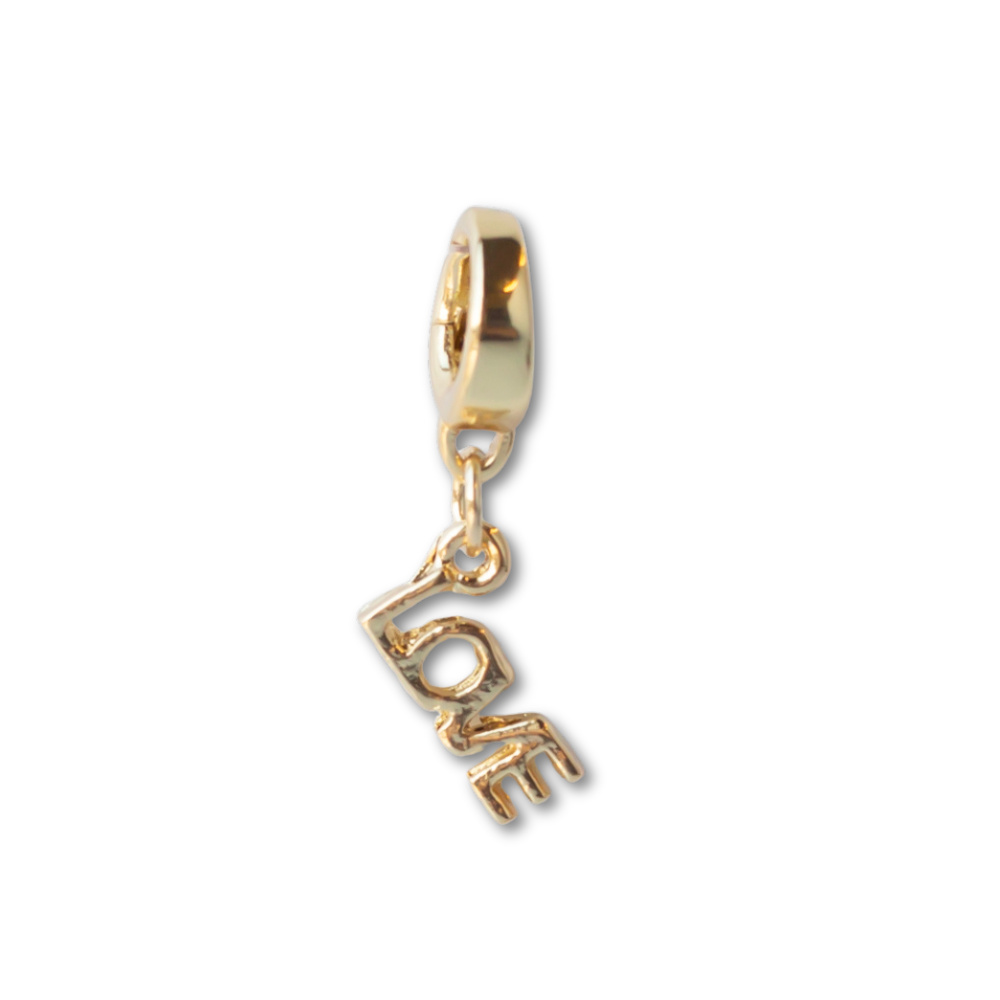 Love Charm, Gold, Charm Bar