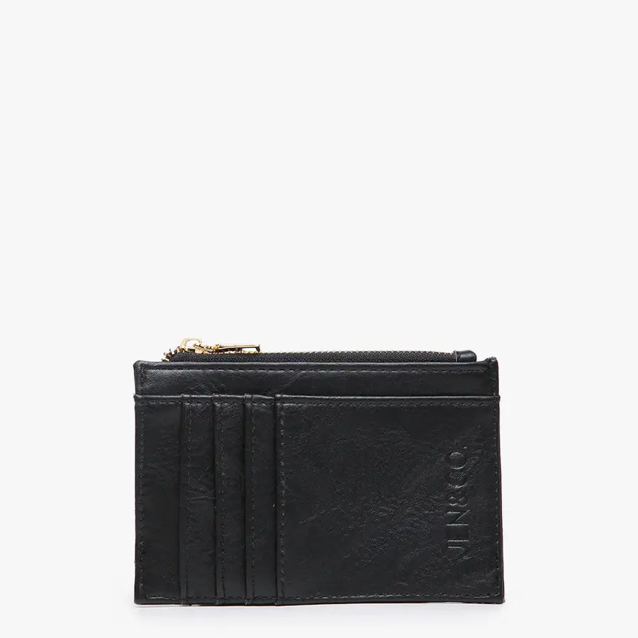 Sia Printed Card Holder Wallet -Deep Teal