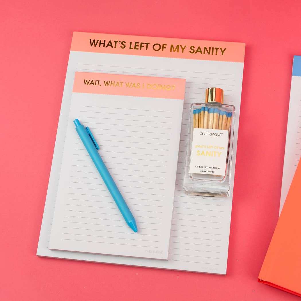 Wait, What Was I Doing? - Lined Notepad