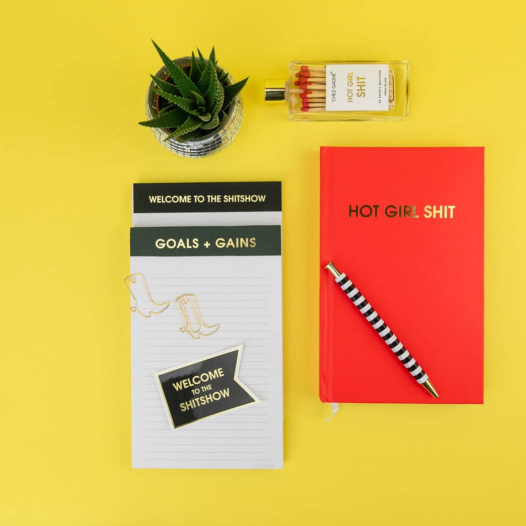 Hot Girl Shit - Glass Bottle Safety Matches