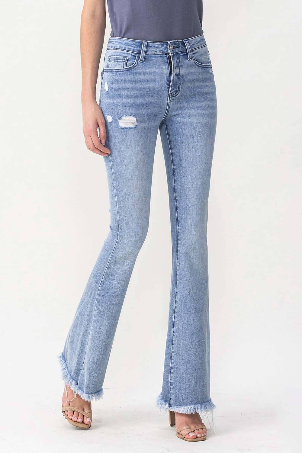 Jenny High Rise Flare Jeans