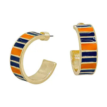 Gameday Broncos Earring