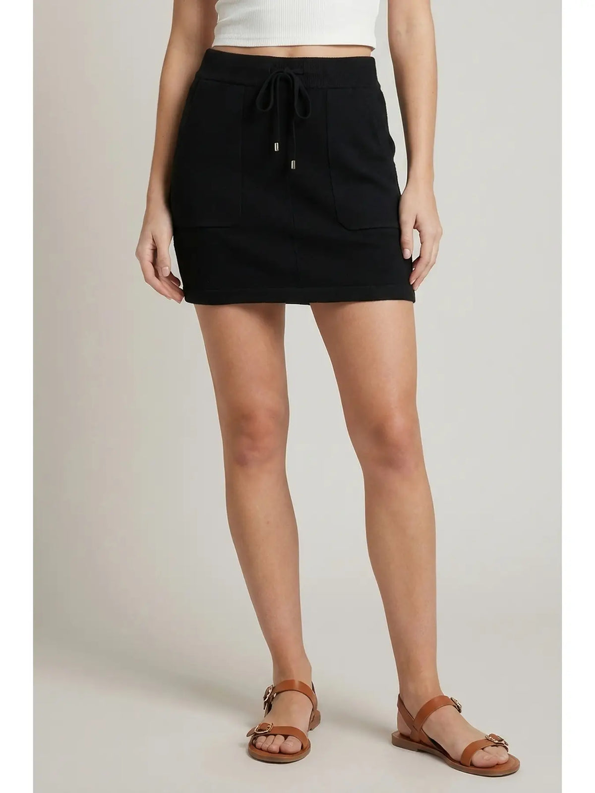 Knit Mini Skirt