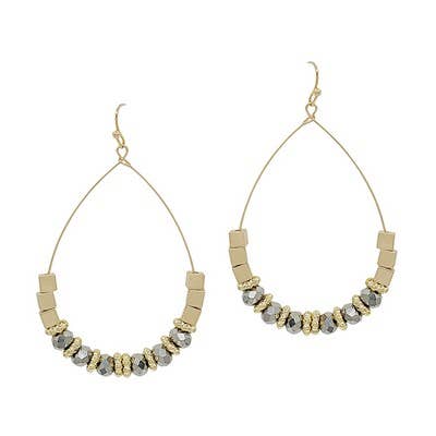 WINK GOLD HEMATITE Earrings